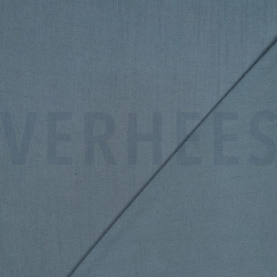 LEINEN VISKOSE CRINKLE SCHATTENBLAU #7