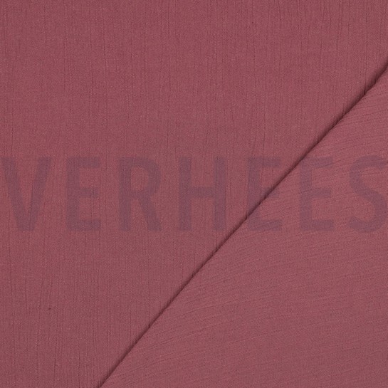 LEINEN VISKOSE CRINKLE MAULBEERE #7