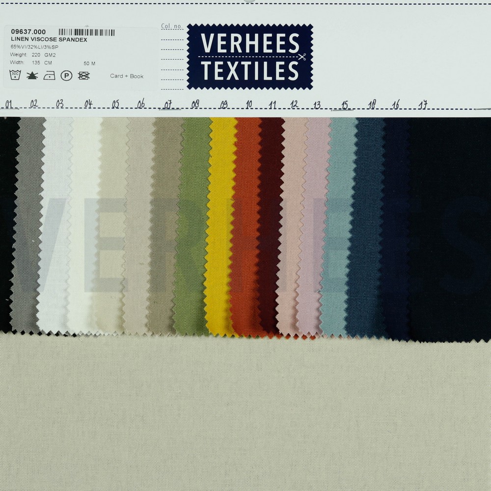 LINNEN VISCOSE SPANDEX GRIJS #7