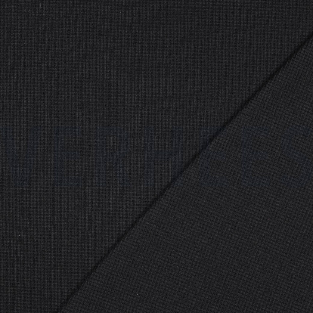 WAFFLE JERSEY GOTS BLACK #7