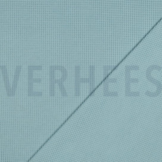 WAFFLE JERSEY GOTS DARK AQUA #7