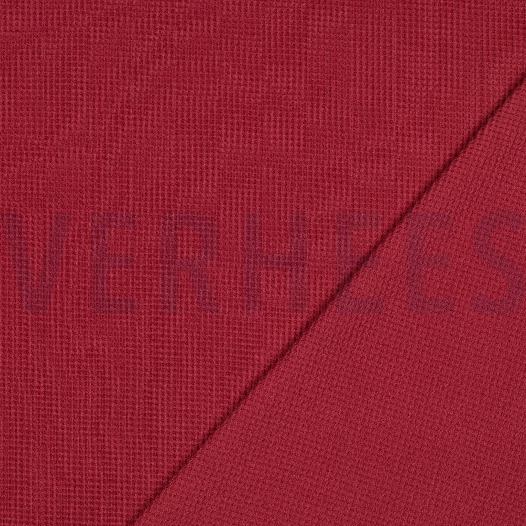 JERSEY GAUFRÉ GOTS BORDEAUX #7
