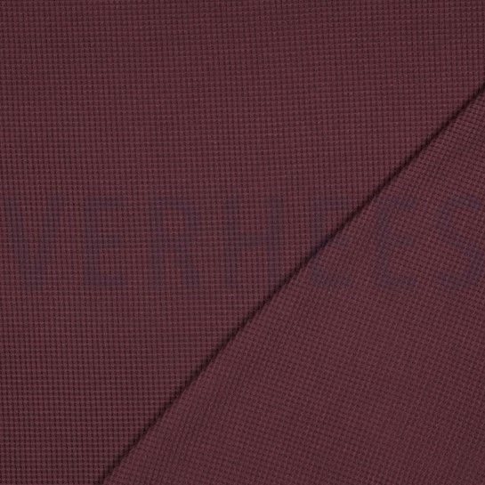 WAFFELJERSEY GOTS AUBERGINE #7