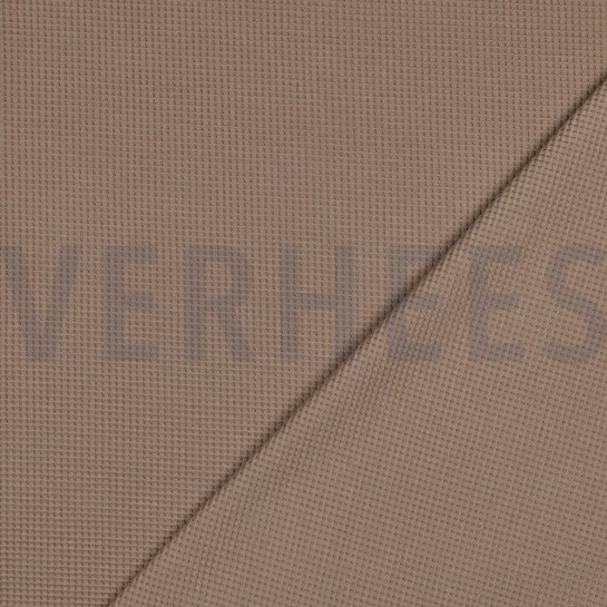 WAFFLE JERSEY GOTS TAUPE #7