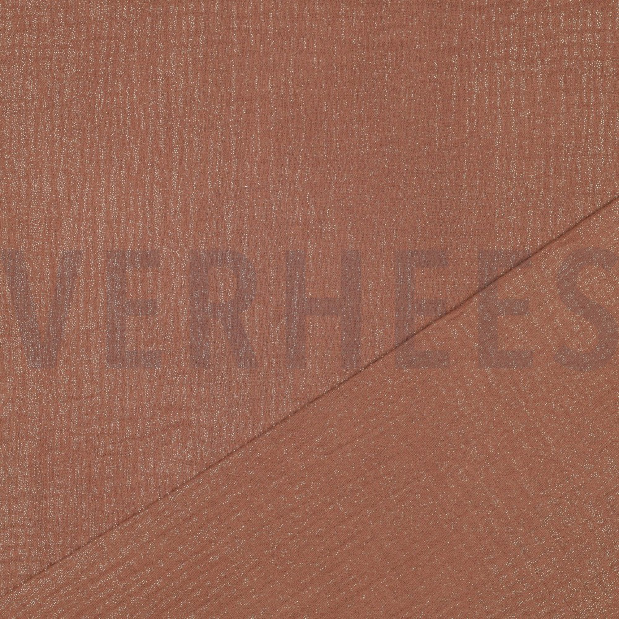 DOUBLE GAUZE FOLIE COGNAC (high resolution) #4