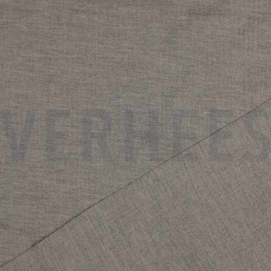 DOUBLE GAUZE MELANGE TAUPE GEMÊLEERD #7