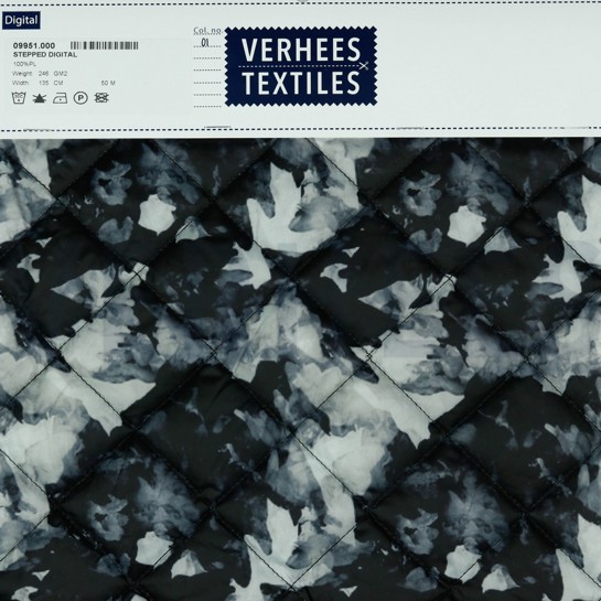 MATELASSÉ DIGITAL NOIR/BLANC #7