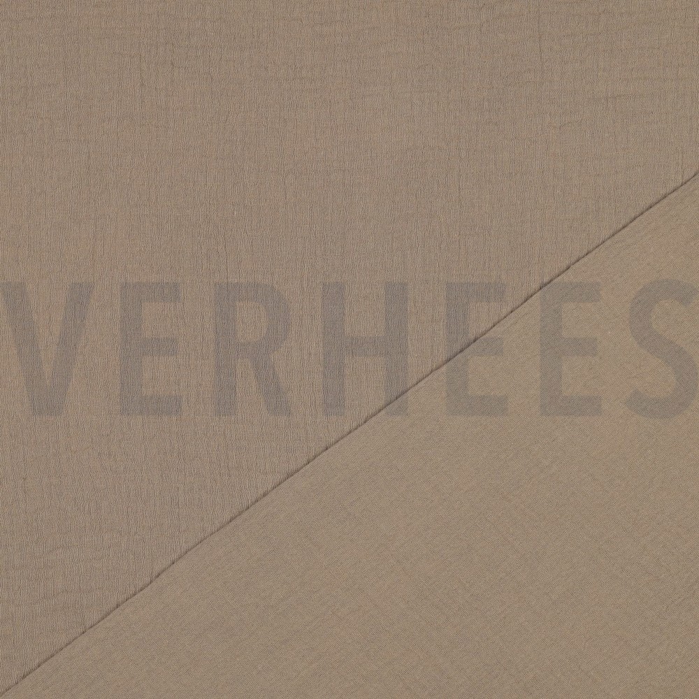 DOUBLE GAUZE TAUPE #7