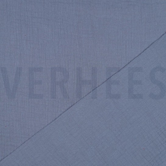MUSSELIN JEANSBLAU #7