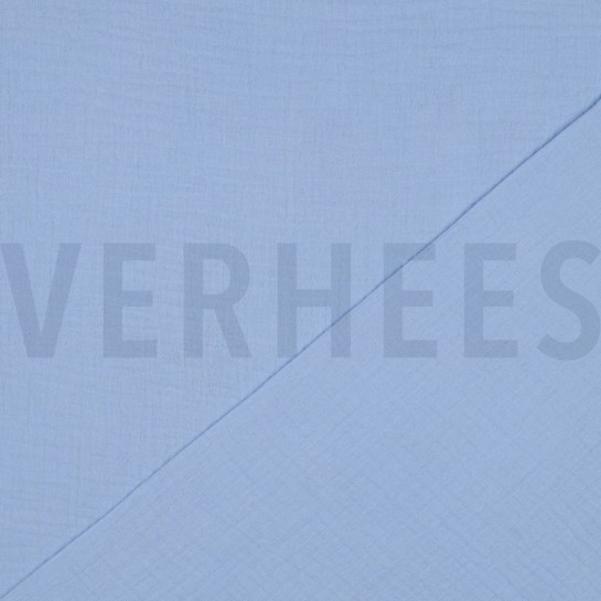 MUSSELIN HELLBLAU #7