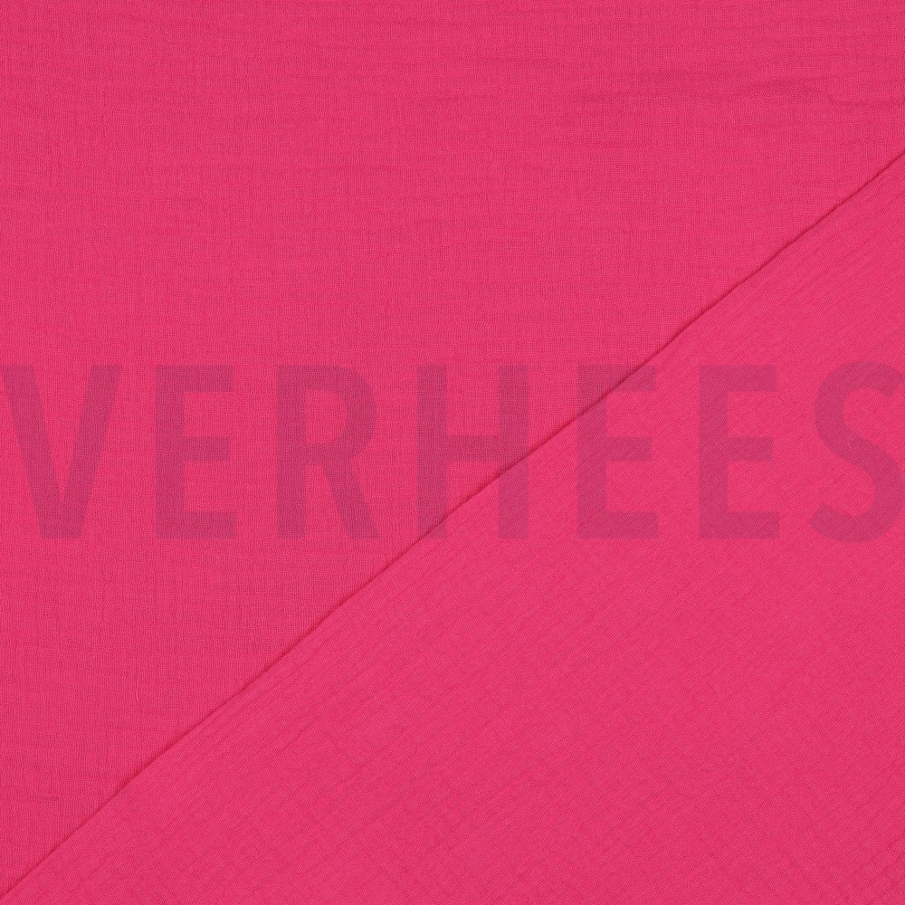 DOUBLE GAUZE FUCHSIA #7