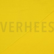 DOUBLE GAZE DE COTON JAUNE CITRON (thumbnail) #4