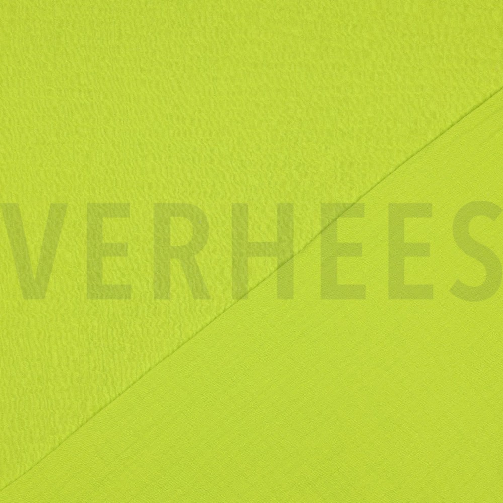 DOUBLE GAUZE YELLOW NEON #7