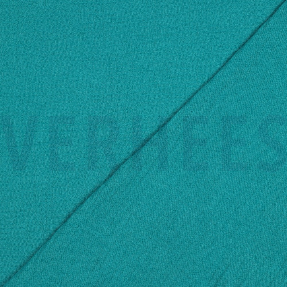 DOUBLE GAUZE SEA GREEN #7