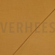 DOUBLE GAZE DE COTON OCRE FONCÉ (thumbnail) #4