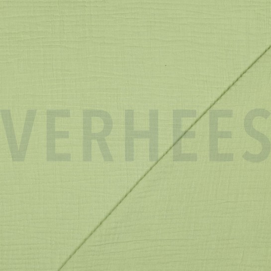 DOUBLE GAUZE ZACHTGROEN #7