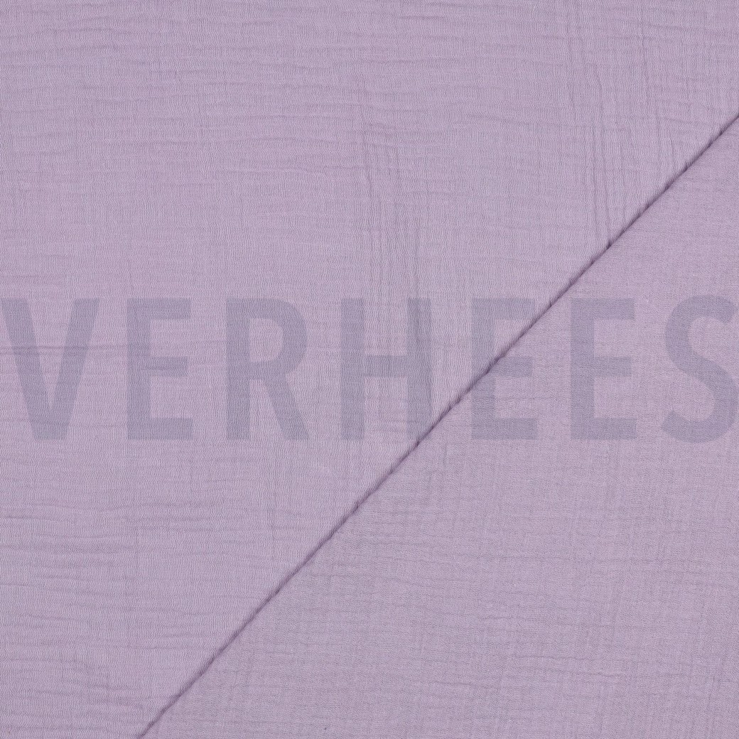 DOUBLE GAUZE DARK LILAC #7
