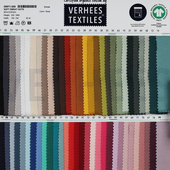 SOFT SWEAT GOTS HELL AQUA #7