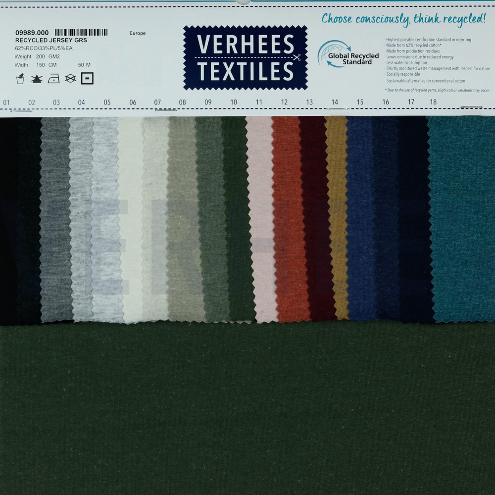 JERSEY GERECYCLED LICHTBRUIN #7
