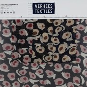 CHIFFON ABSTRACT BLACK/SAND (thumbnail) #4