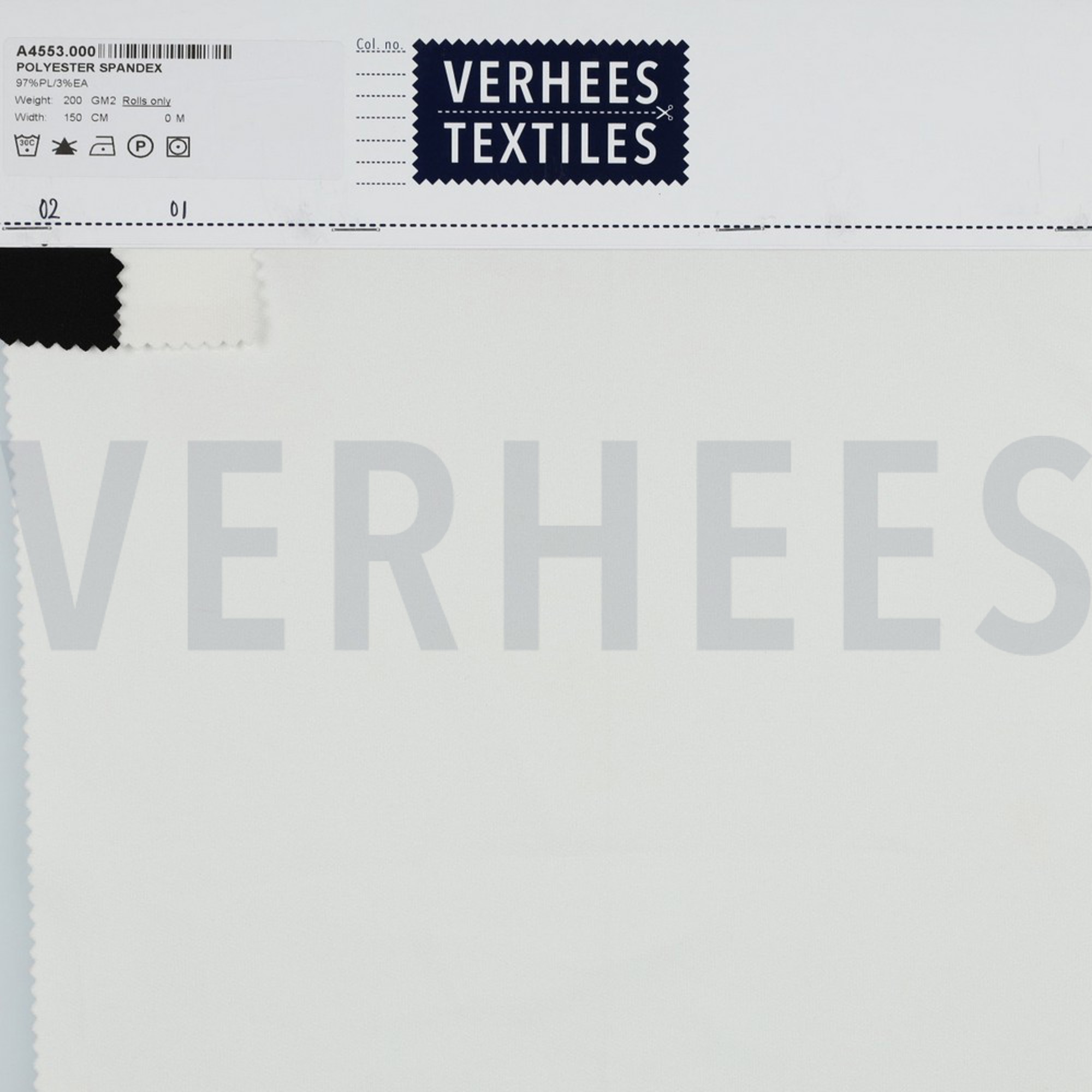 POLYESTER SPANDEX ÉCRU (high resolution) #4