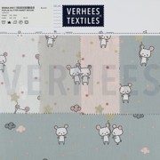 B-POPLIN GLITTER SWEET MOUSE LIGHT GREY (thumbnail) #4