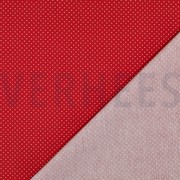 BESCHICHTETE BAUMWOLLE KLEINE PUNKTE ROT (thumbnail) #4