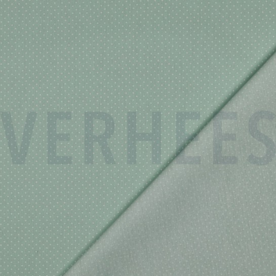 BESCHICHTETE BAUMWOLLE KLEINE PUNKTE MINZE #7