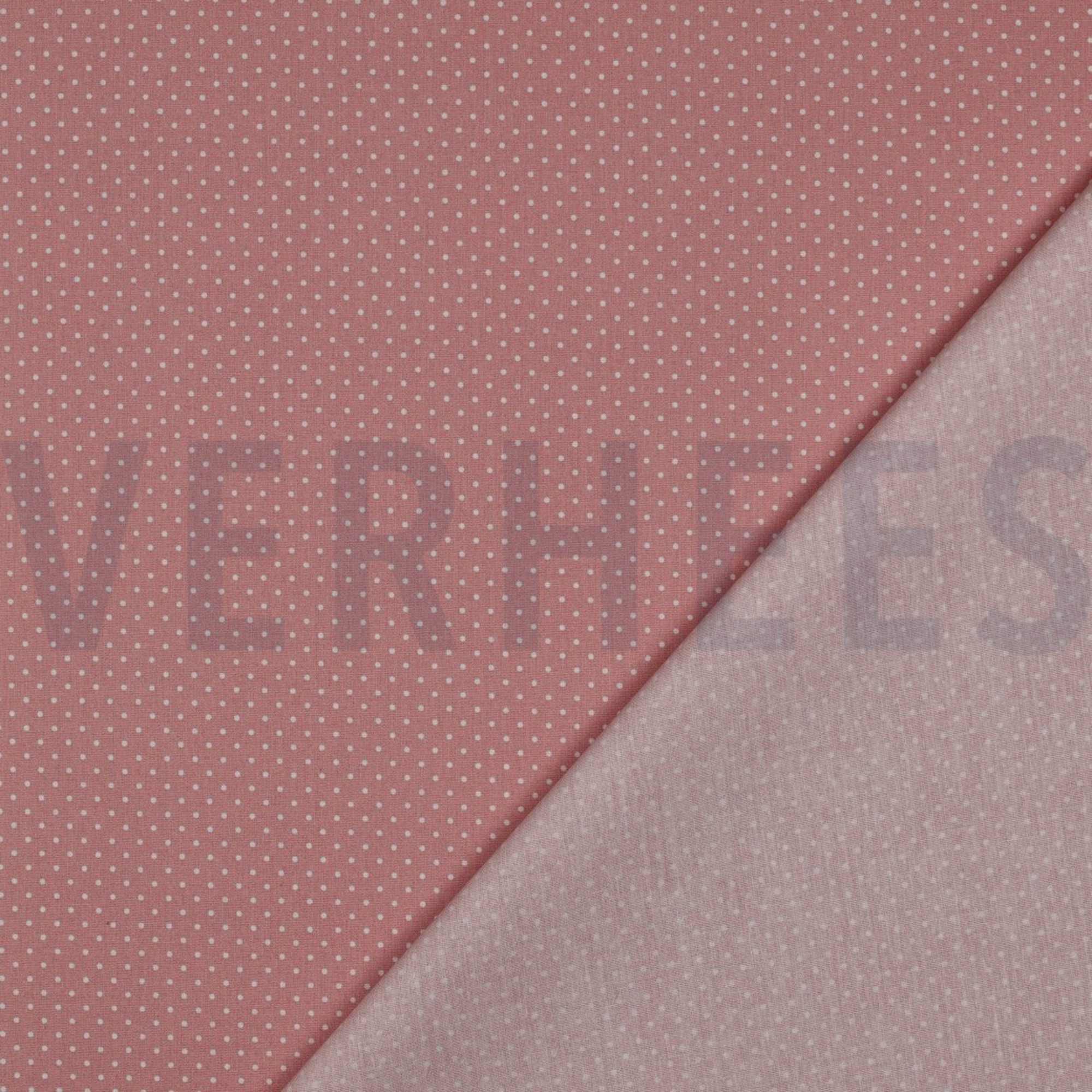 BESCHICHTETE BAUMWOLLE KLEINE PUNKTE ALTROSA (high resolution) #4