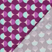 BESCHICHTETE BAUMWOLLE GRAFISCH LILA/VIOLETT (thumbnail) #4