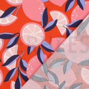 BESCHICHTETE BAUMWOLLE ZITRONEN ORANGE (thumbnail) #4