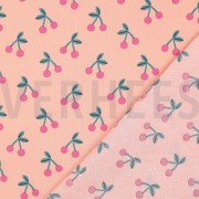 BESCHICHTETE BAUMWOLLE KIRSCHEN PFIRSICH (thumbnail) #4