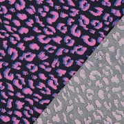 BESCHICHTETE BAUMWOLLE TIERHAUT MARINEBLAU (thumbnail) #4