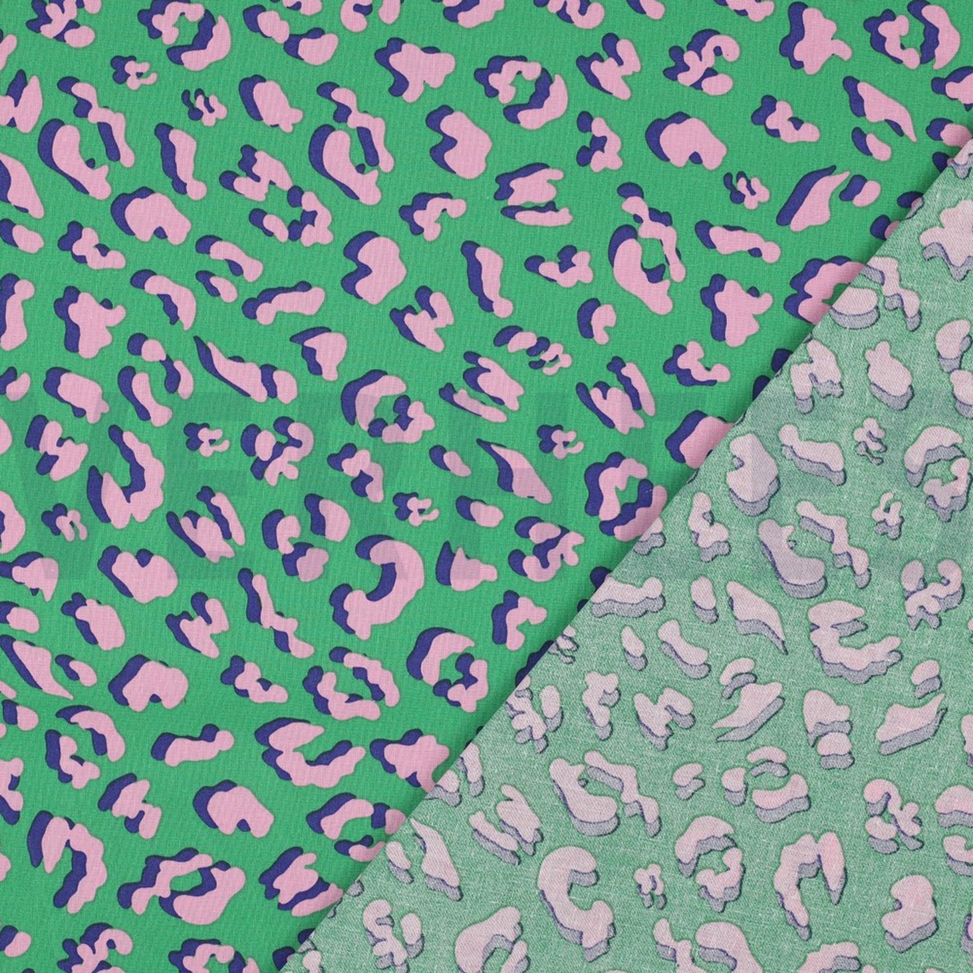 BESCHICHTETE BAUMWOLLE TIERHAUT GRÜN (high resolution) #4