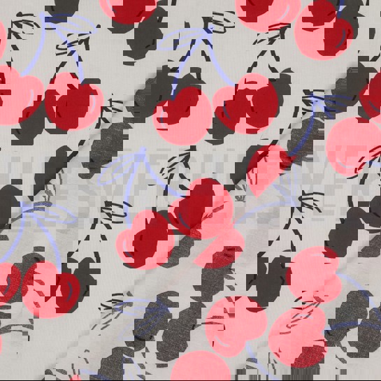 COATED KATOEN KERSEN GEBROKEN WIT #7