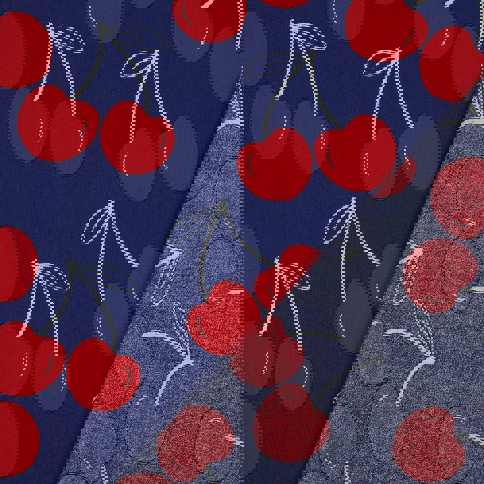 COATED COTTON CHERRIES COBALT (high resolution) #4