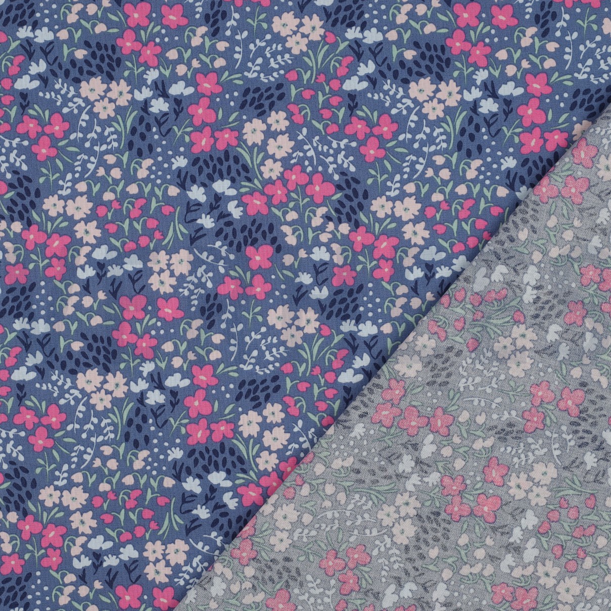 COATED COTTON FLOWERS JEANS #7