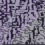 COTON ENDUIT ABSTRACT LAVANDE (thumbnail) #4