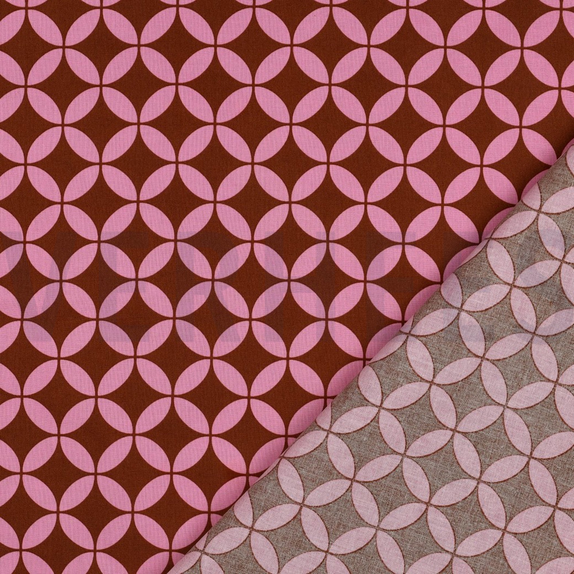 COATED COTTON ABSTRACT BROWN (high resolution) #4