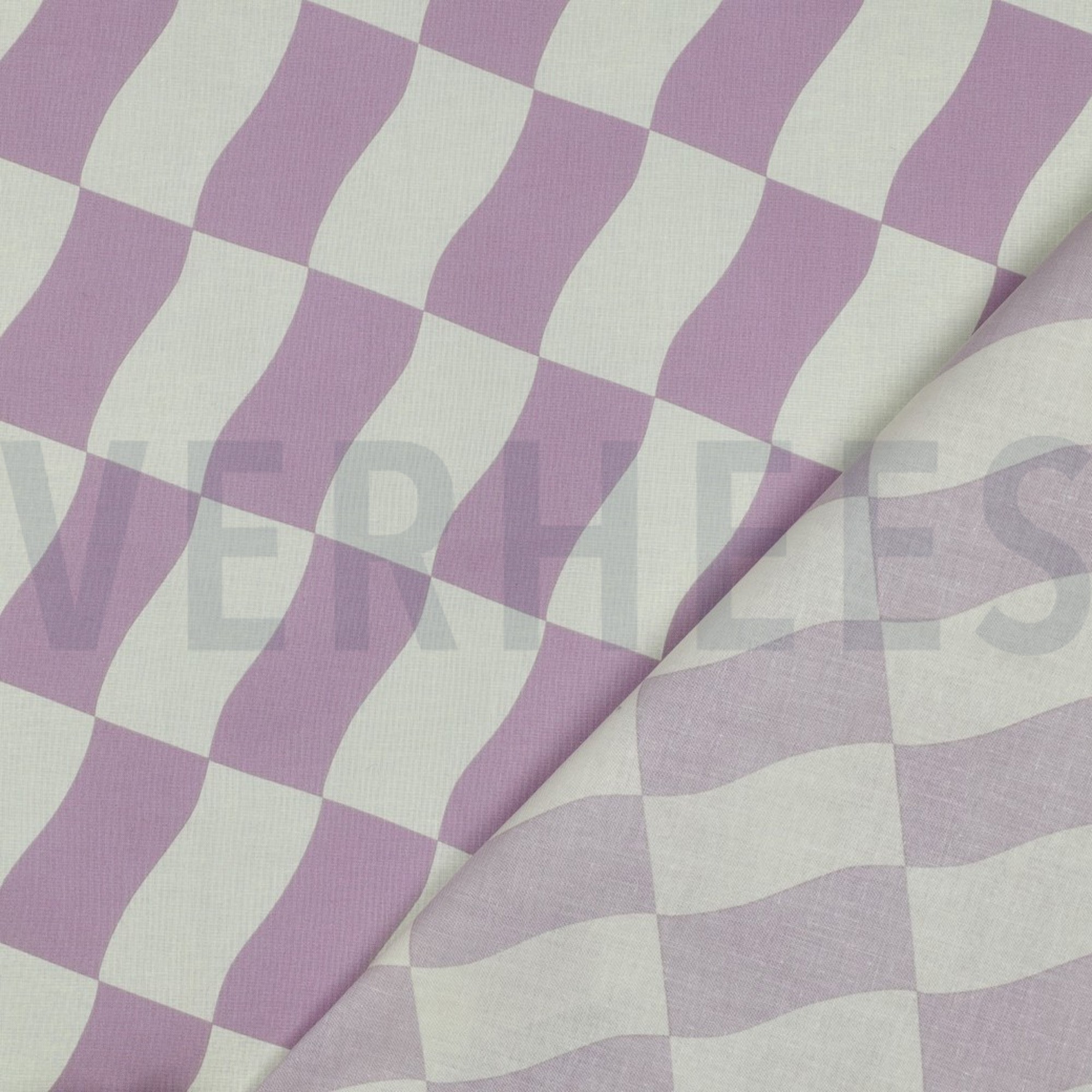 COTON ENDUIT CARREAUX LILAS (high resolution) #4