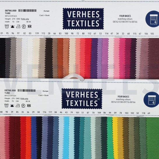 BOORDSTOF GROEN GEMÊLEERD #7