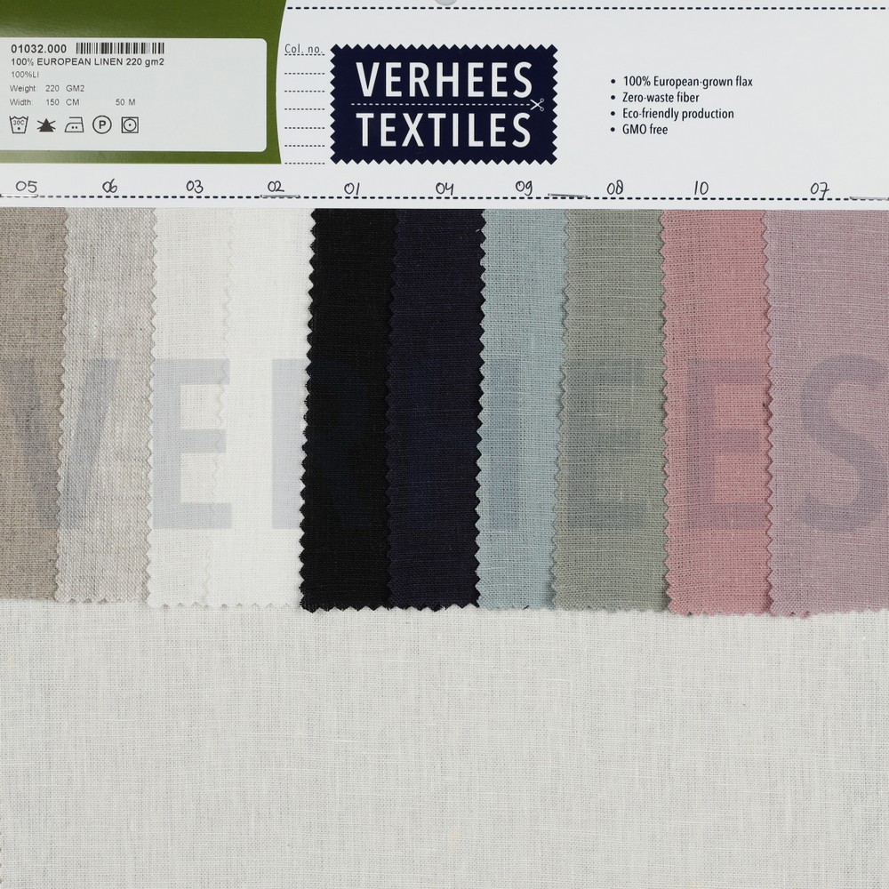 MASTERS OF FLAX FIBRE™ LINNEN 220 G/M² ZWART #7