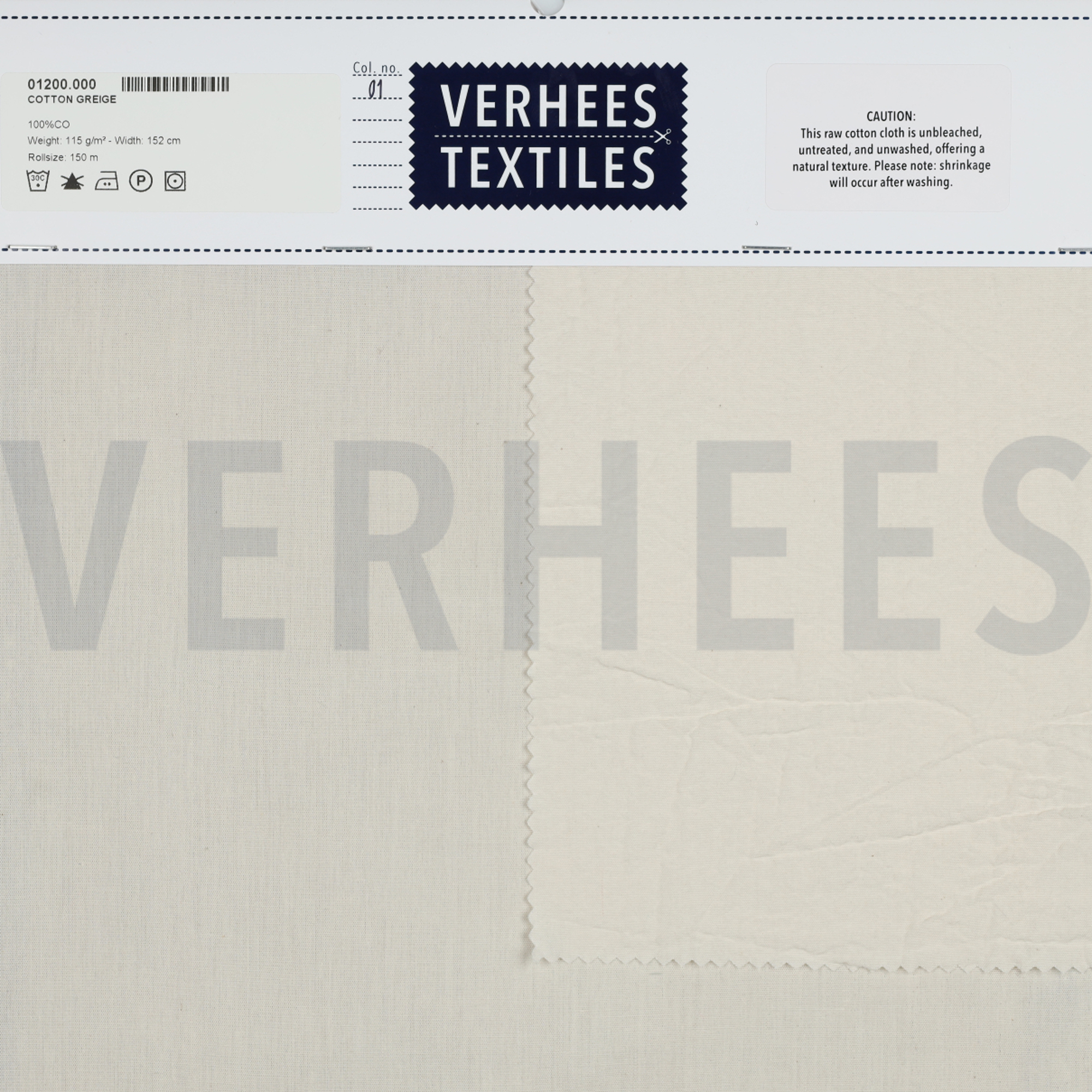 BAUMWOLLE NESSEL NATUR (high resolution) #5