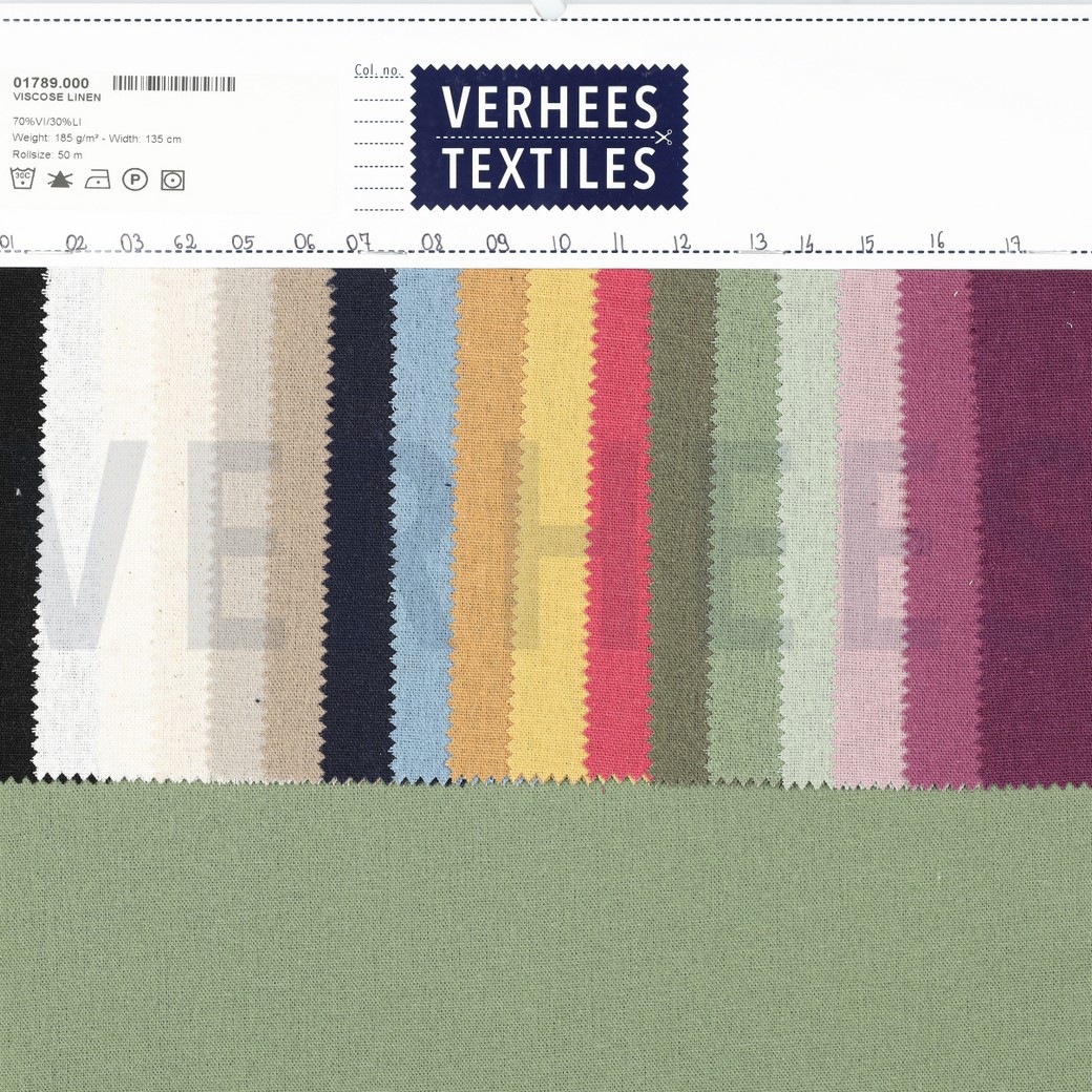 LEINEN VISKOSE WEISS #7