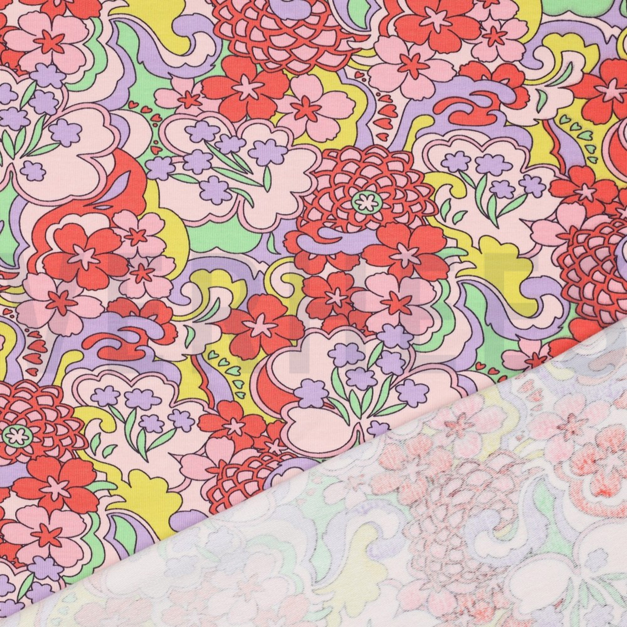 FRENCH TERRY ABSTRAKTE BLUMEN ROSA (high resolution) #5