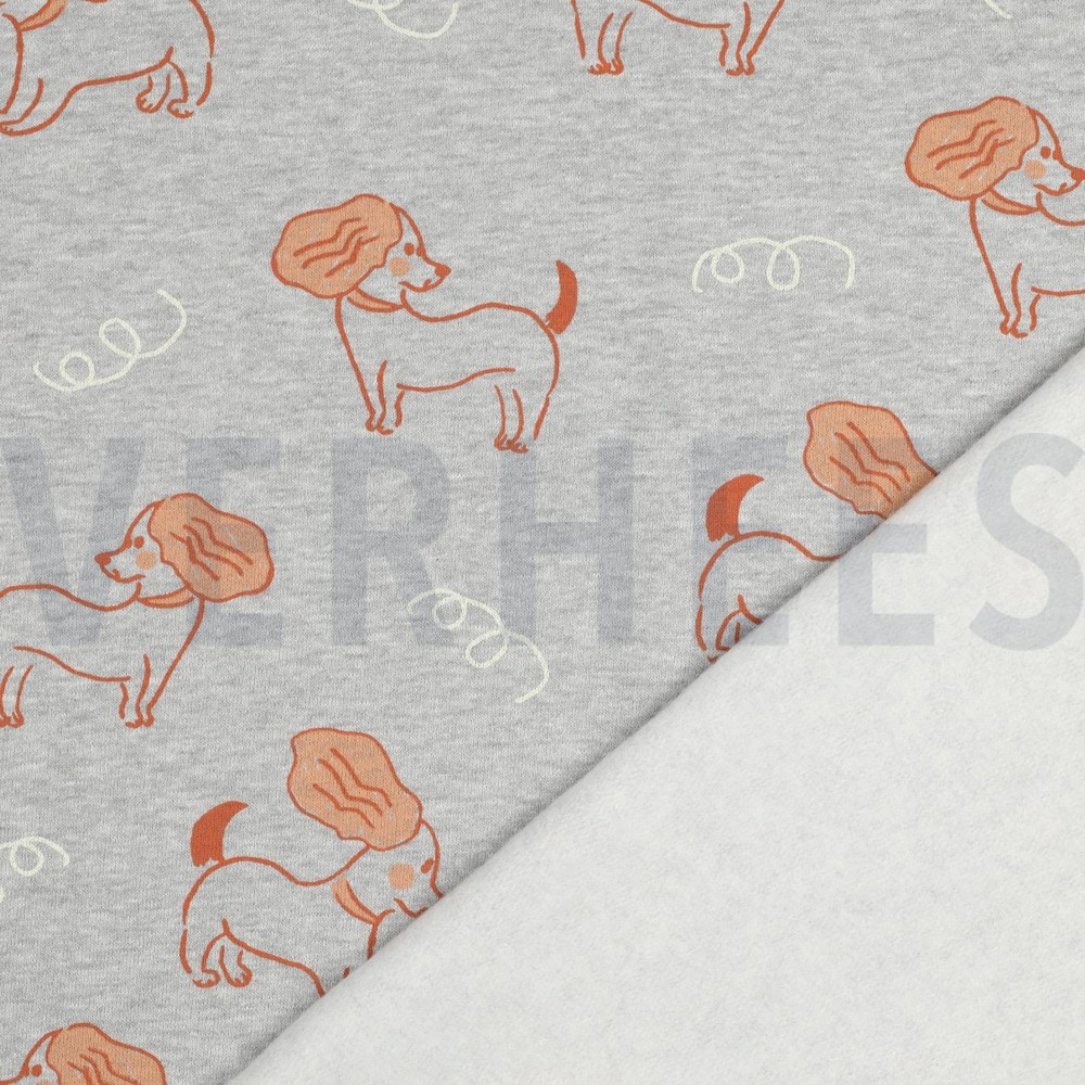SWEAT MELANGE DOGS LIGHT GREY MELANGE #7