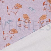 SWEAT MELANGE CHIENS VIOLET MÉLANGÉ (thumbnail) #5