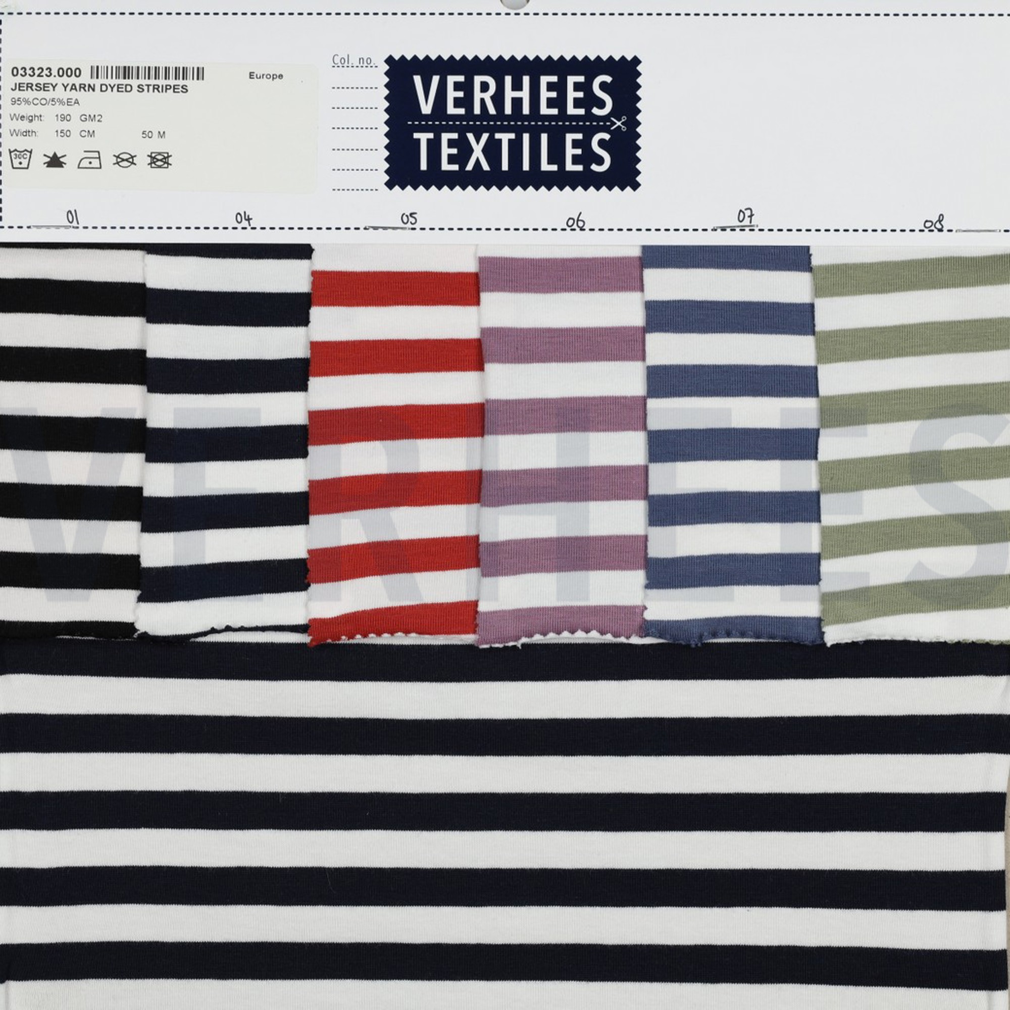 JERSEY GARNGEFÄRBT STREIFEN BRICK (high resolution) #5