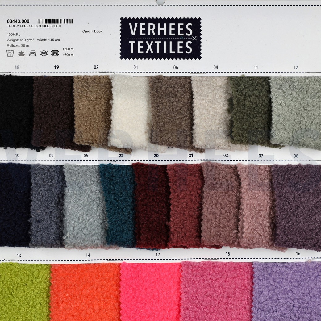 TEDDY FLEECE DOUBLE SIDED SAND #7
