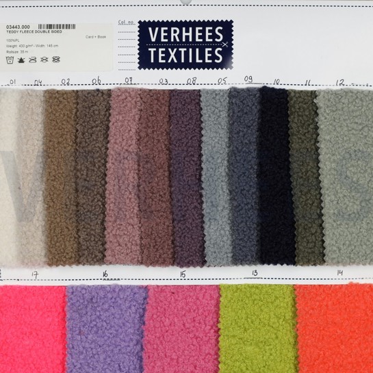 TEDDY FLEECE DOUBLE SIDED TAUPE #7